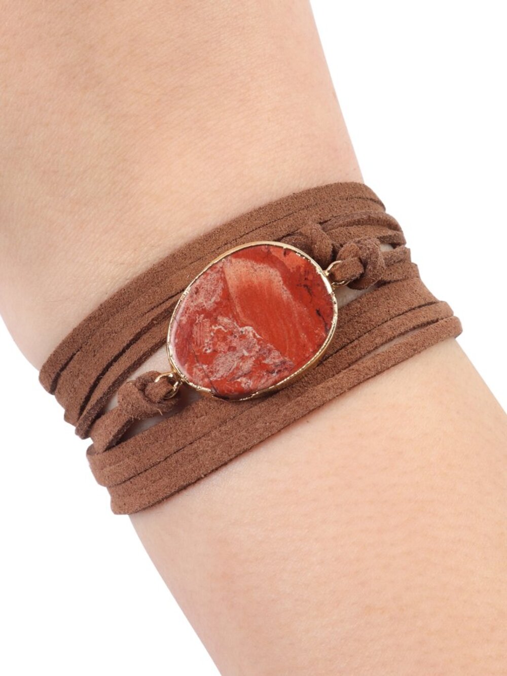 Red Wrap Bracelet